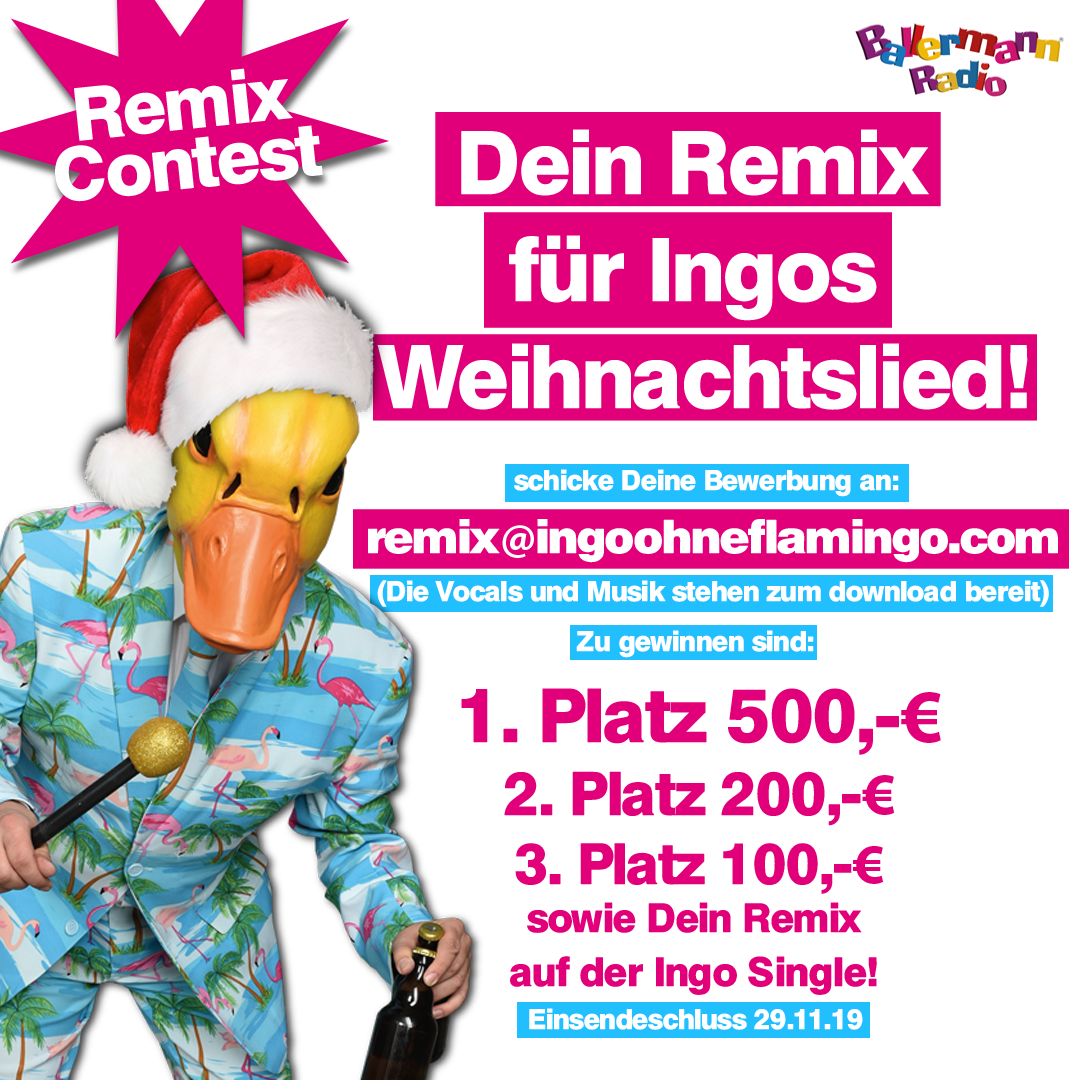 Remix Contest für Ingos Weihnachtslied